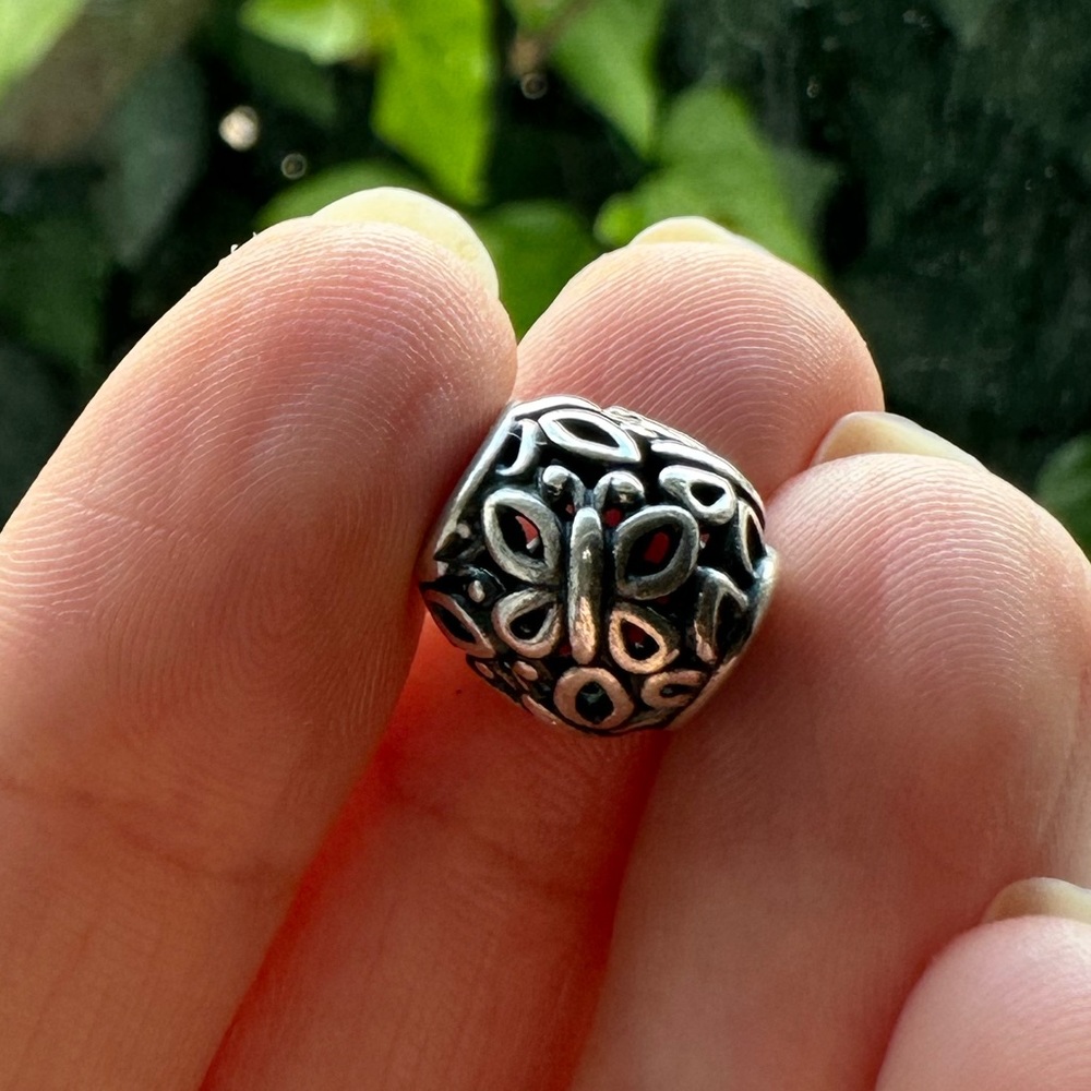 Butterfly Pandora Charm Authentic Silver